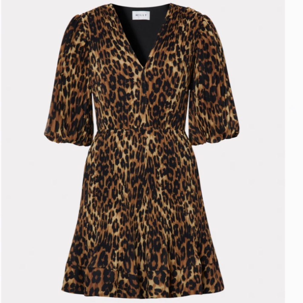 Milly leopard print Elle dress